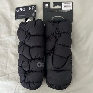 NWT Lg Outdoor Research Coldfront Down Mitts